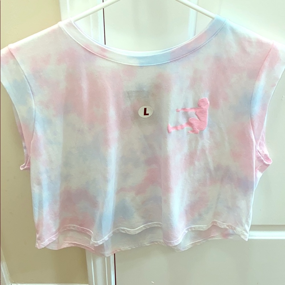 - SuzieB Cotton Candy Festival Crop Top